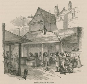 Spitalfields Market, London by English School