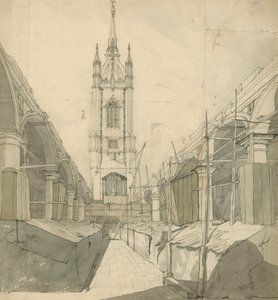 St Dunstan-in-the-East, London by English School