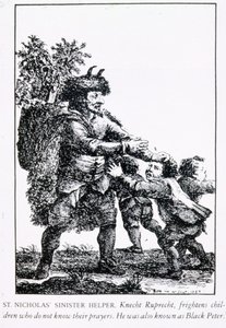 St. Nicholas Sinister Helper: Knecht Ruprecht, 1784