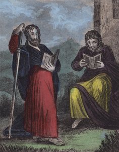 St Paul, Timothy by English School