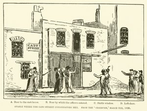 Stable where the Cato Street Conspirators met by English School