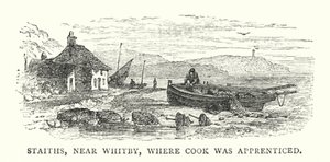 Staiths, near Whitby, where Cook was apprenticed by English School