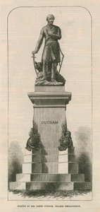 Statue of Sir James Outram by English School