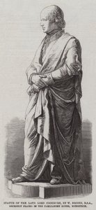 Statue of the late Lord Cockburn, by W Brodie, RSA, recently placed in the Parliament House, Edinburgh by English School