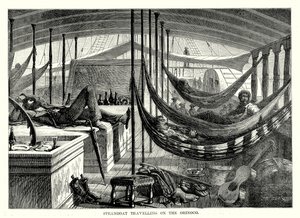 Steamboat Travelling on the Orinoco