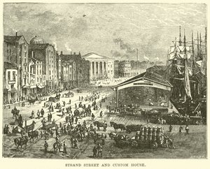 Strand Street and Custom House by English School
