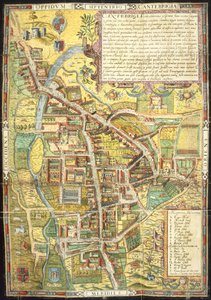 Street Map of Cambridge by English School