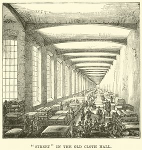 Street in the Old Cloth Hall by English School
