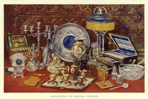 Suggestions for Wedding Presents by English School