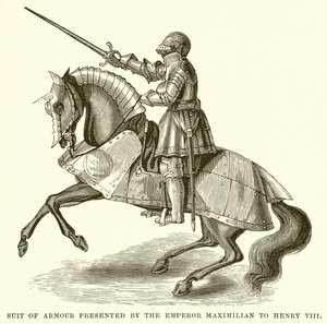 Suit of Armour Presented by the Emperor Maximilian to Henry VIII by English School