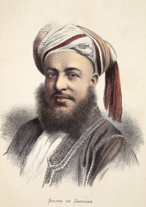 Sultan of Zanzibar, illustration from The Pictorial Edition of the Life and Discoveries of David Livingstone by J. Ewing Richie