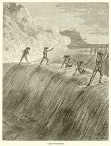 Surf-Swimming by English School