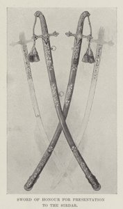 Sword of Honour for Presentation to the Sirdar by English School