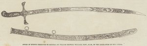 Sword of Honour presented to General Sir William Fenwick Williams, Baronet, KCB, by the Legislature of Nova Scotia