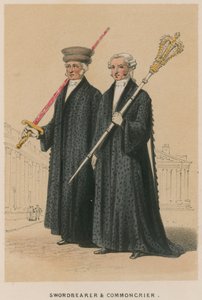 Swordbearer and Commoncrier by English School