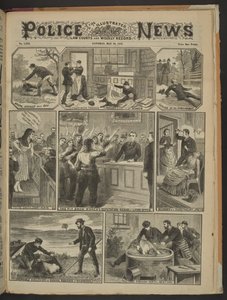 Tottie Smith in Court Again, Illustrated Police News, 28 May 1887