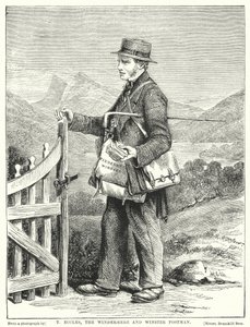 T Eccles, the Windermere and Winster Postman by English School