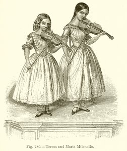 Teresa and Maria Milanollo