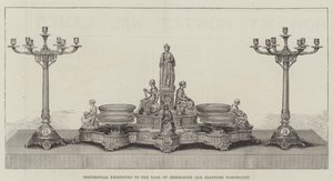Testimonial presented to the Earl of Iddesleigh (Sir Stafford Northcote) by English School