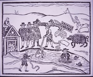Testing Witches by Throwing Them in a River by English School
