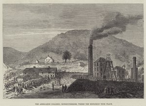 The Abercarne Colliery, Monmouthshire, where the Explosion took place by English School