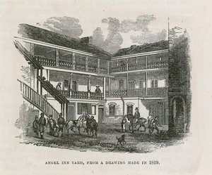 The Angel Inn, Islington by English School