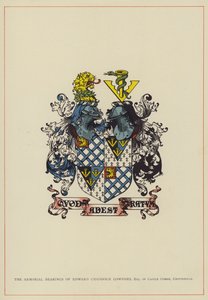 The Armorial Bearings of Edward Chaddock Lowndes, Esquire of Castle Combe, Chippenham