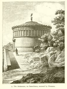 The Arsinoeum, on Samothrace, Restored by Nietmann by English School