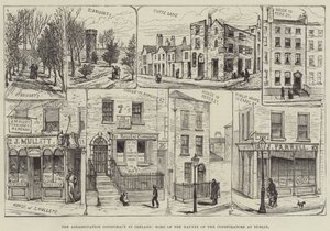 The Assassination Conspiracy in Ireland, Some of the Haunts of the Conspirators at Dublin by English School