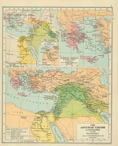 The Assyrian Empire in the First Half of the VII Century BC by English School