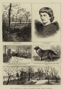 The Attack on Lady Florence Dixie near Windsor by English School
