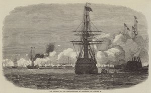 The Attack on the Fortifications of Sweaborg, on 9 August by English School