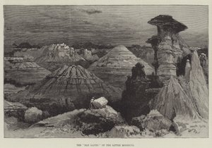 The "Bad Lands" of the Little Missouri by English School