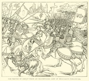 The Battle of Crecy (from an illuminated copy of Froissart