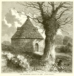 The Bayswater Conduit in 1798 by English School