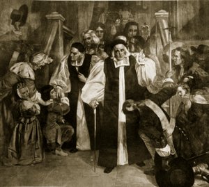 The Bishops leaving after acquittal