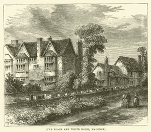 The Black and White House, Hackney by English School
