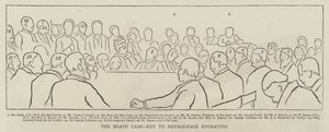 The Bravo Case (engraving) by English School