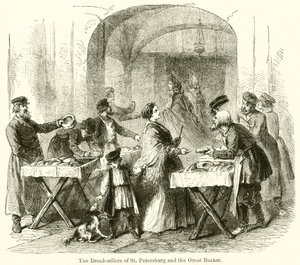 The Bread-Sellers of St Petersburg and the Great Bazaar