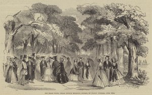 The Broad Walk, Christ Church Meadows, Oxford, on Sunday Evening by English School
