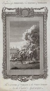 The Capture of Tobago by English School