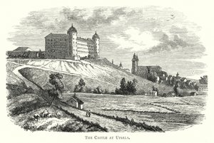 The Castle at Upsala by English School