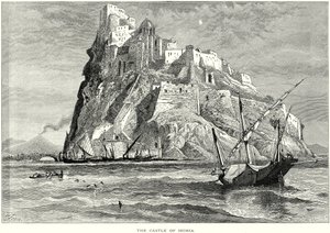 The Castle of Ischia by English School