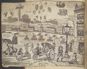 The Century of Invention. Anno Domini 2000. Or the March of Aerorstation, Steam and Perpetual Motion by English School