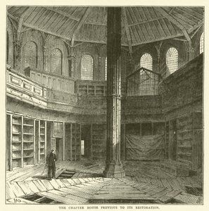 The Chapter House previous to its restoration by English School