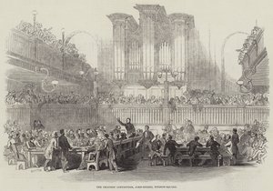 The Chartist Convention, John-Street, Fitzroy-Square by English School