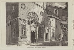 The Church of Or-sanmichele, Florence by English School