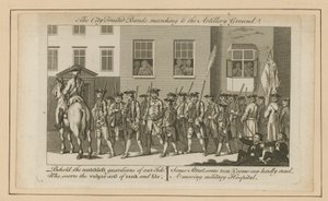 The City Trained Bands marching to the Artillery Ground by English School