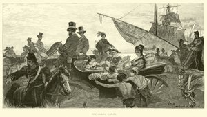 The Corso, Naples by English School