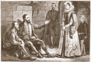 The Countess of Reux visiting De Bray and La Grange in Prison
